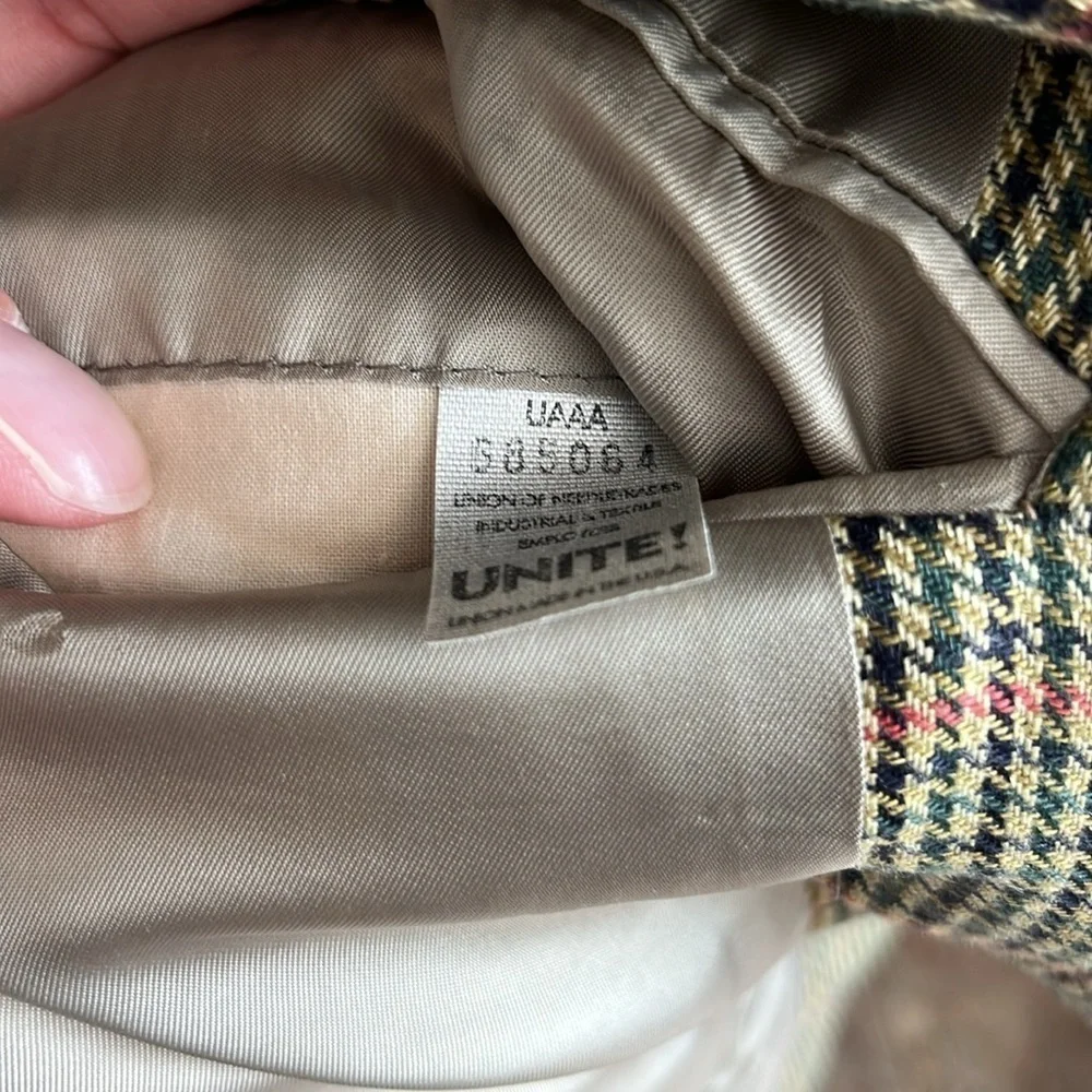 Vintage Southwick preppy classic plaid blazer sports jacket coat est M